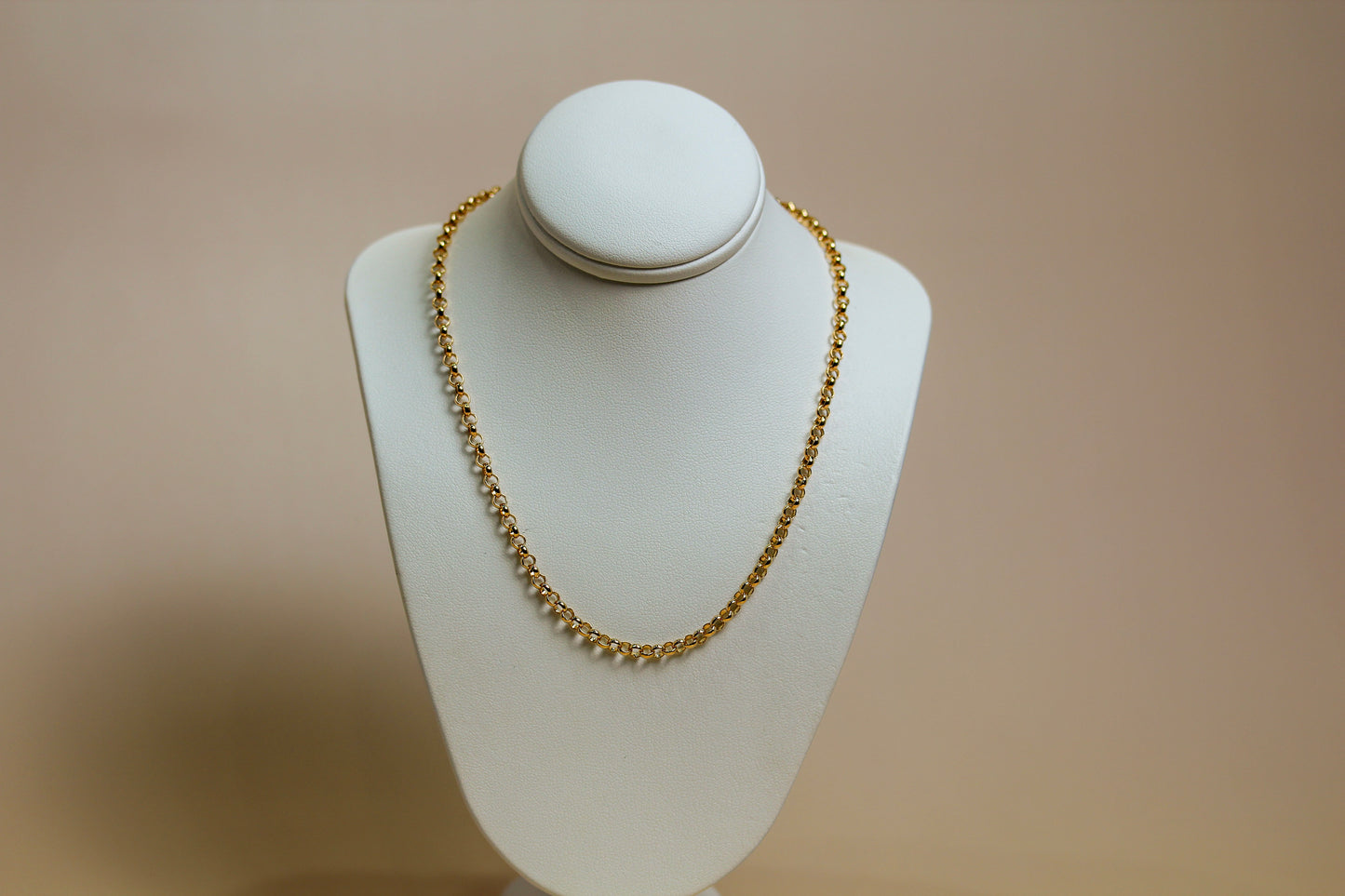 Bold Belcher Chain in 9ct Solid Yellow Gold