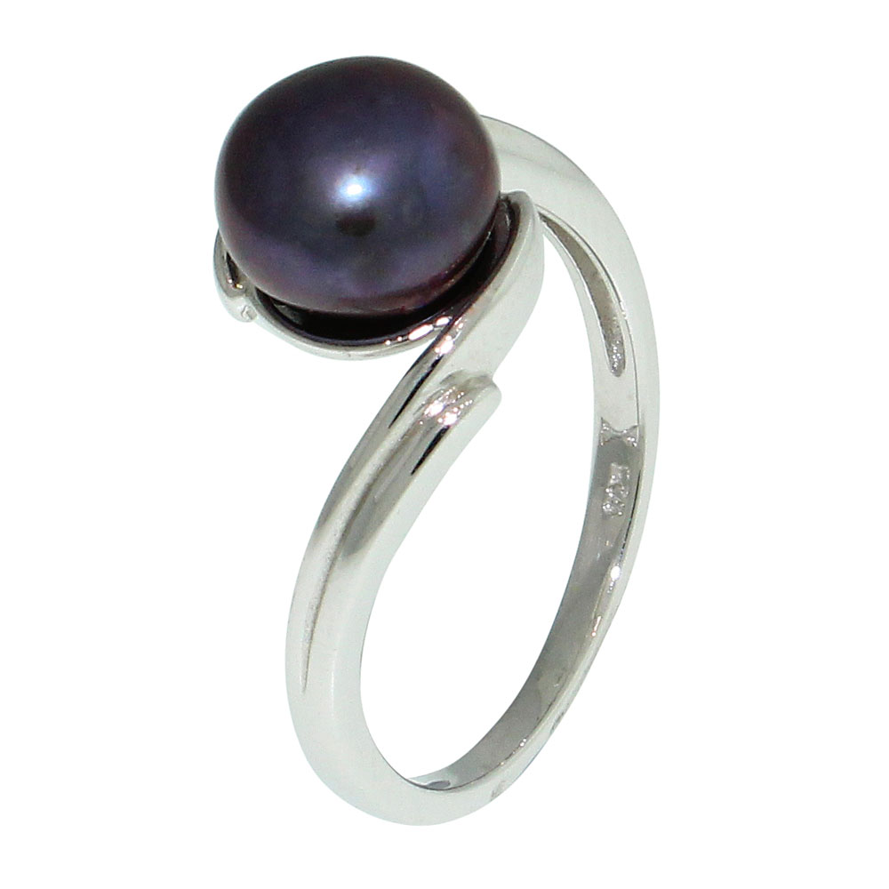 Sterling Silver Pearl Dress Ring